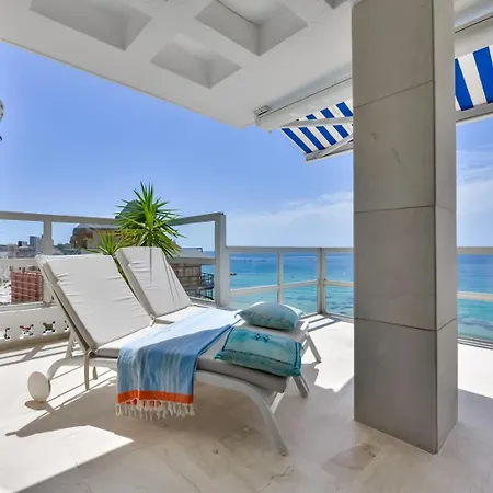 Apartment Miramar Penthouse Beachfront 30m2 Terrace By Lg Conciergerie