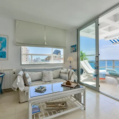 Miramar Penthouse Beachfront 30m2 Terrace By Lg Conciergerie * Calpe